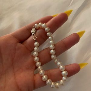 Zales Jewelry - Pearl bracelet and earrings Zales Jewelry - Pearl bracelet and earrings